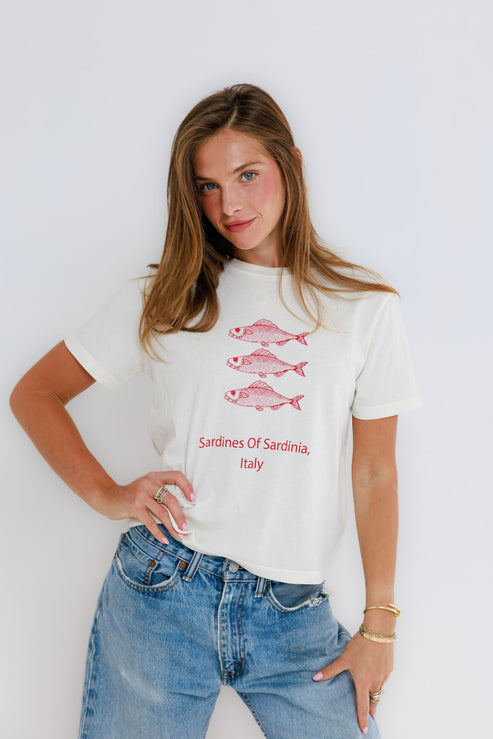 SARDINES OF SARDINIA EVERYDAY TEE