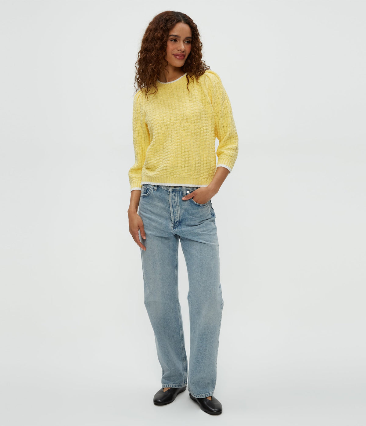 LEONORA PUFF SLEEVE SWEATER