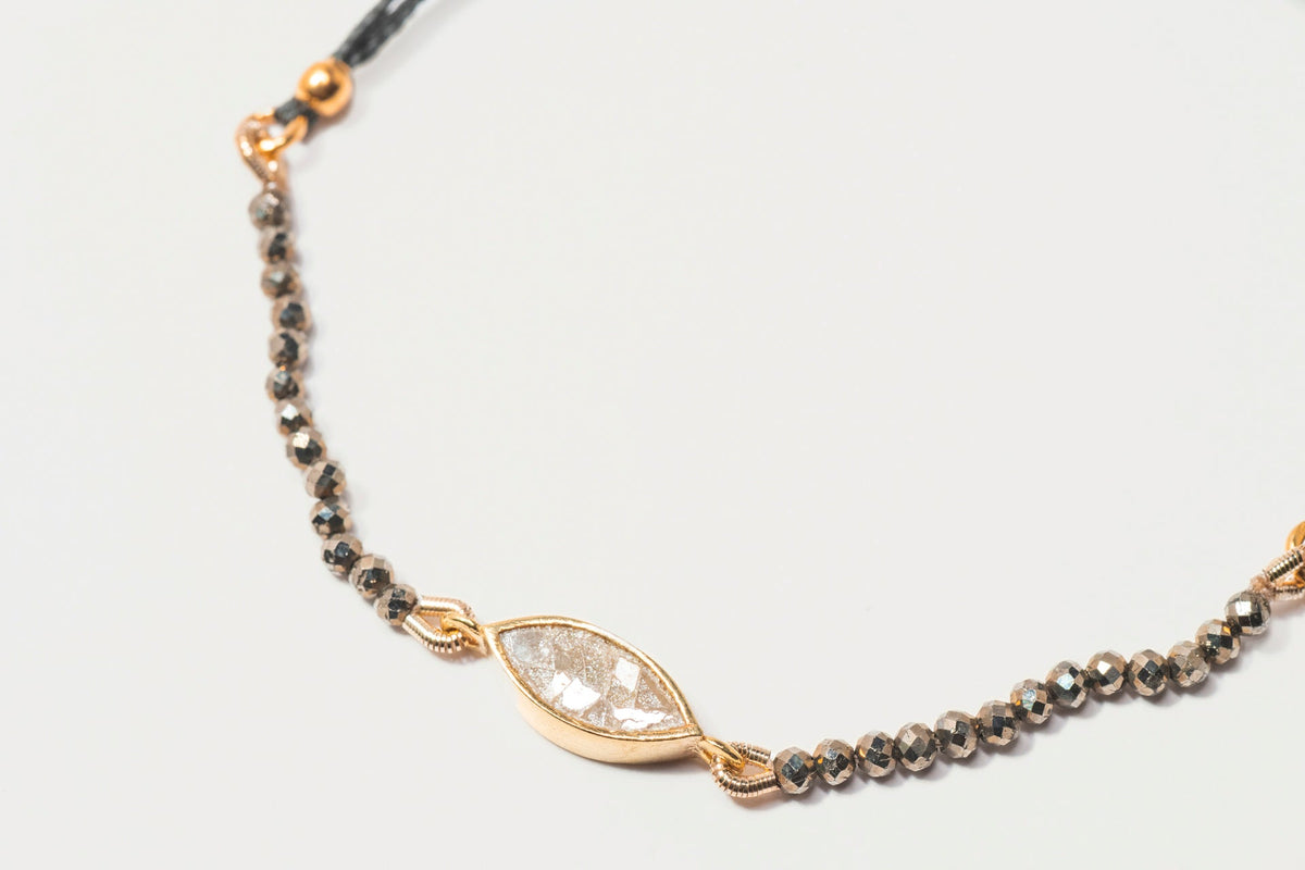 SALMA BRACELET PYRITE