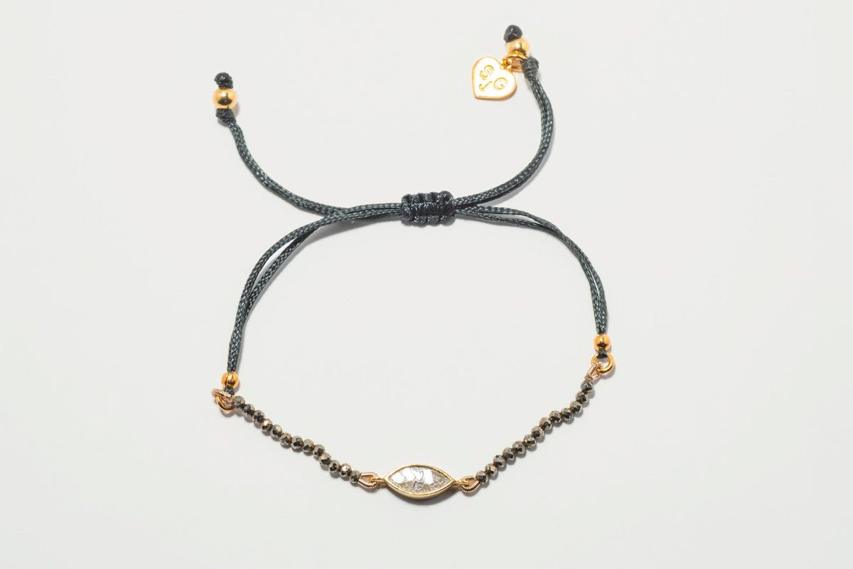 SALMA BRACELET PYRITE