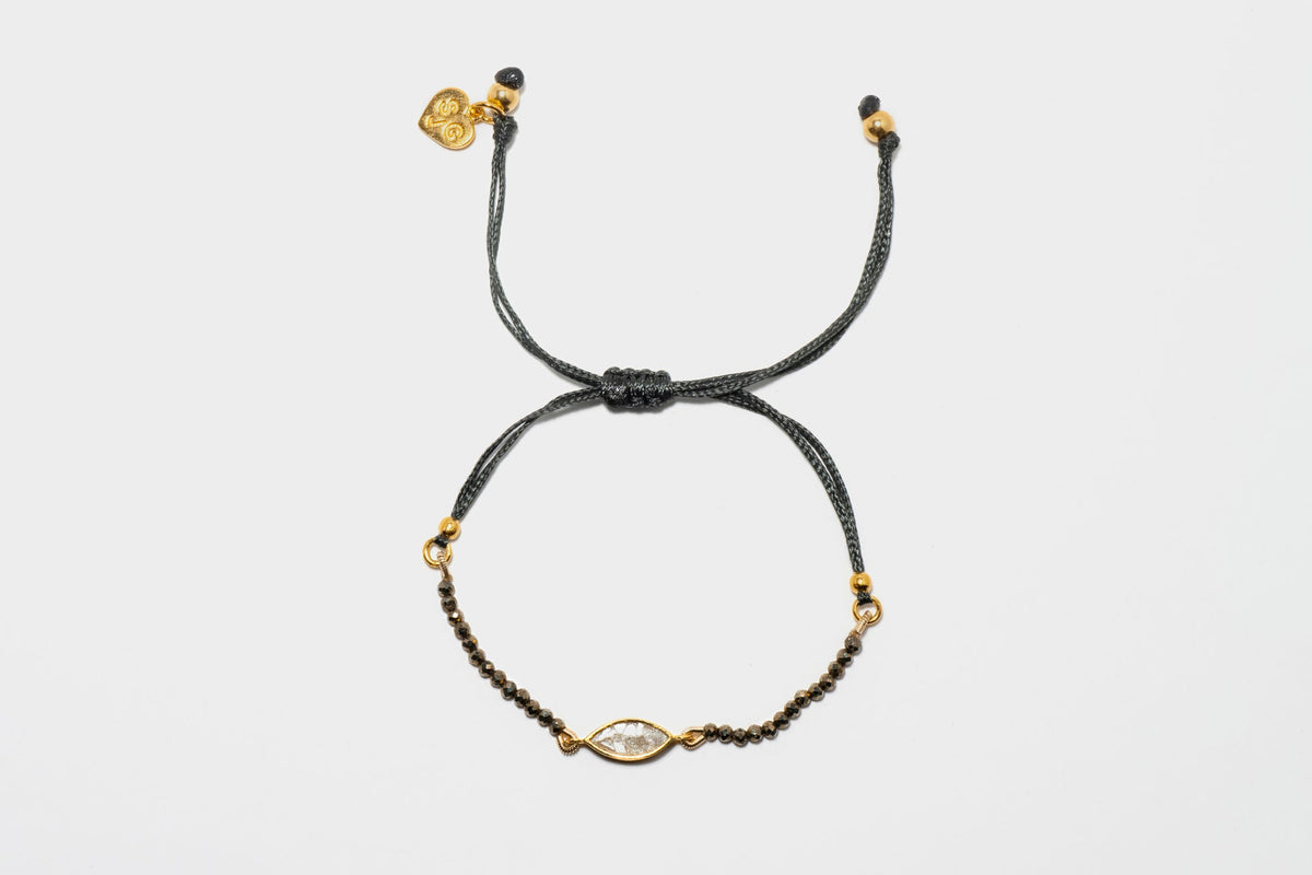 SALMA BRACELET PYRITE