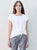 MUSCLE TEE WITH SIDE TWIST