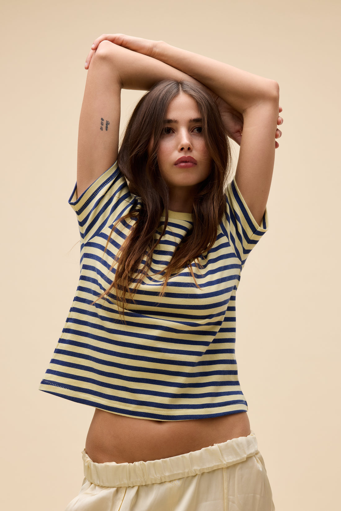 STRIPE VINTAGE TEE
