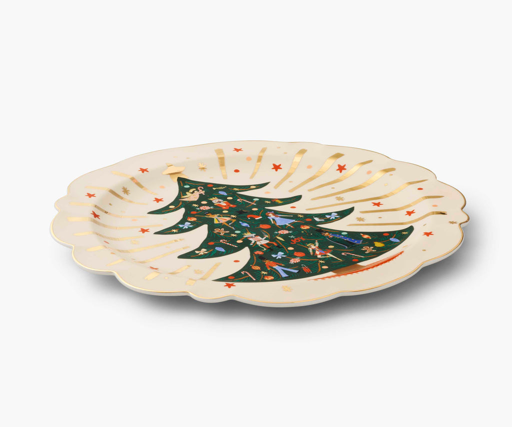 ROUND PLATTER NUTCRACKER