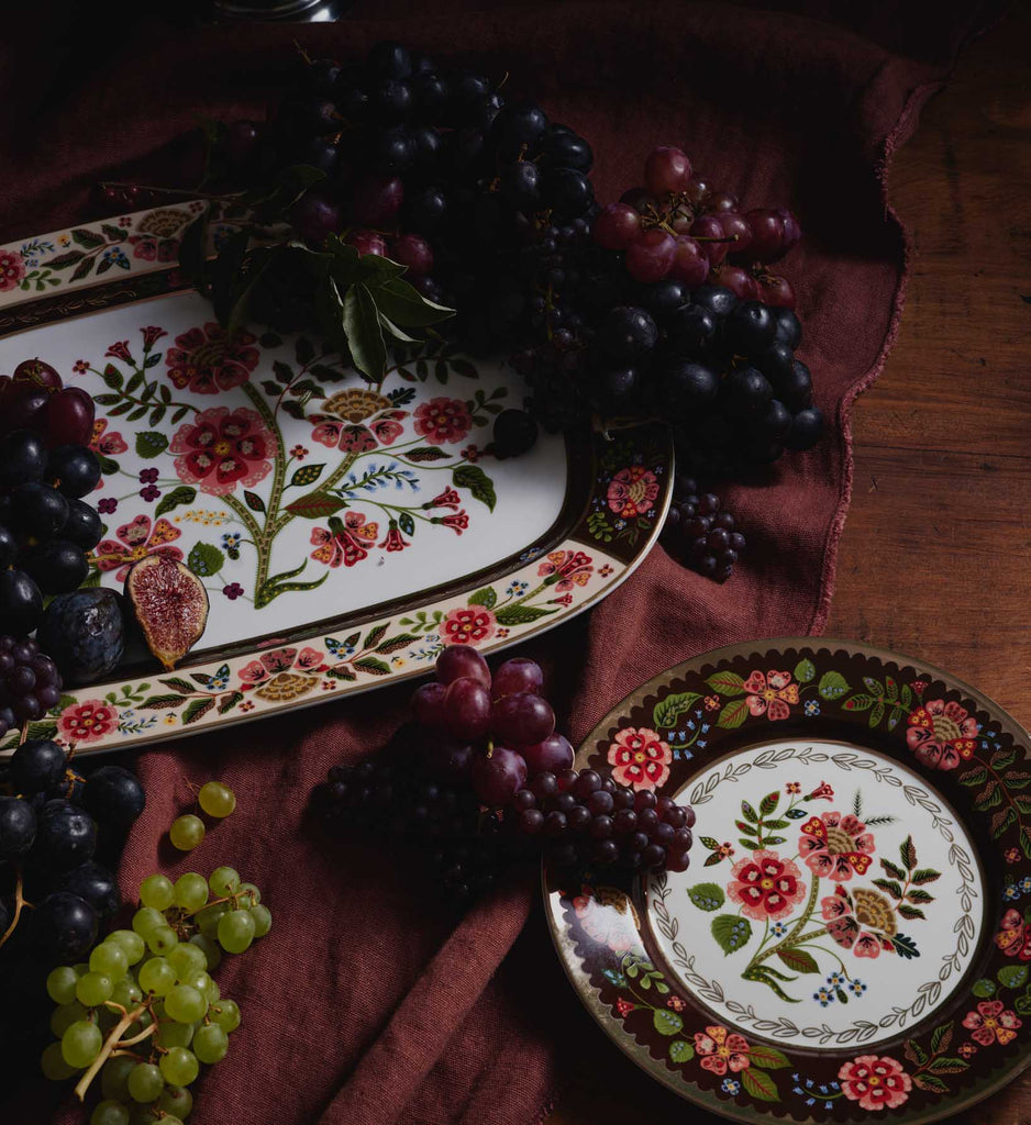 GRACIE PORCELAIN PLATTER