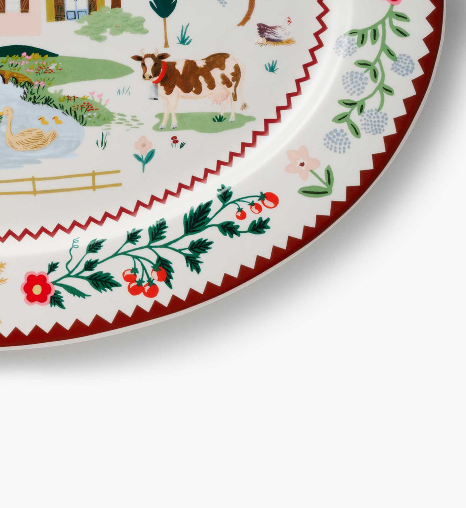 HOME SWEET HOME PORCELAIN PLATTER