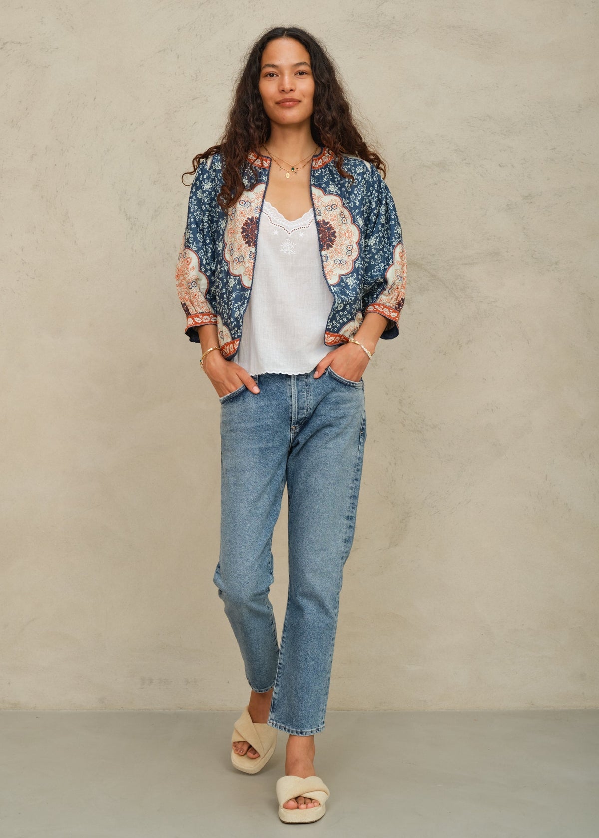 URSA PRINT EMBROIDERED JACKET