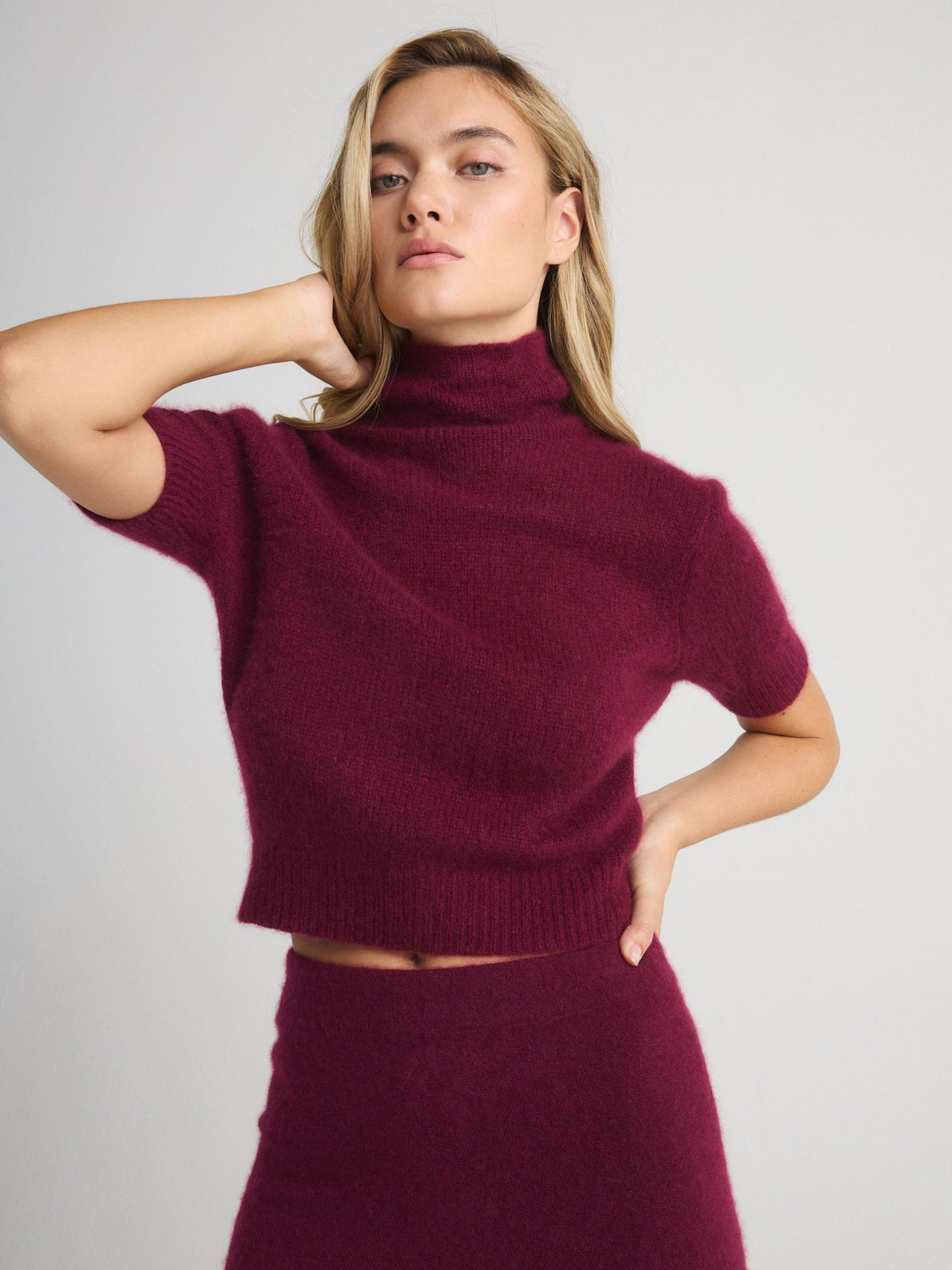 TANSY SHORT SLEEVE SWEATER