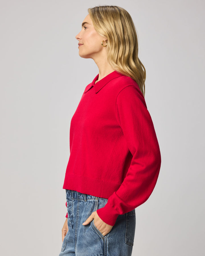 PHOEBE POLO SWEATER