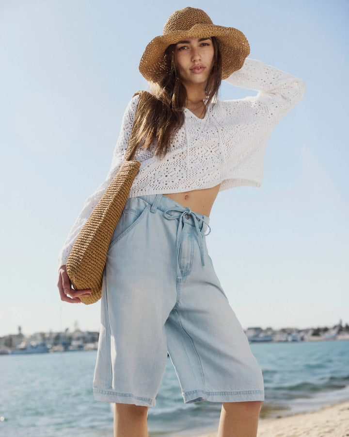 LOUNGE DENIM JORT