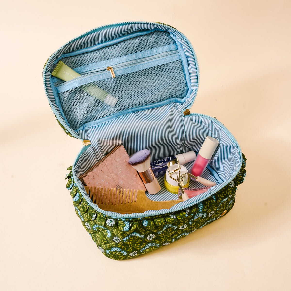 GLAM & GO QUILTED POUCH