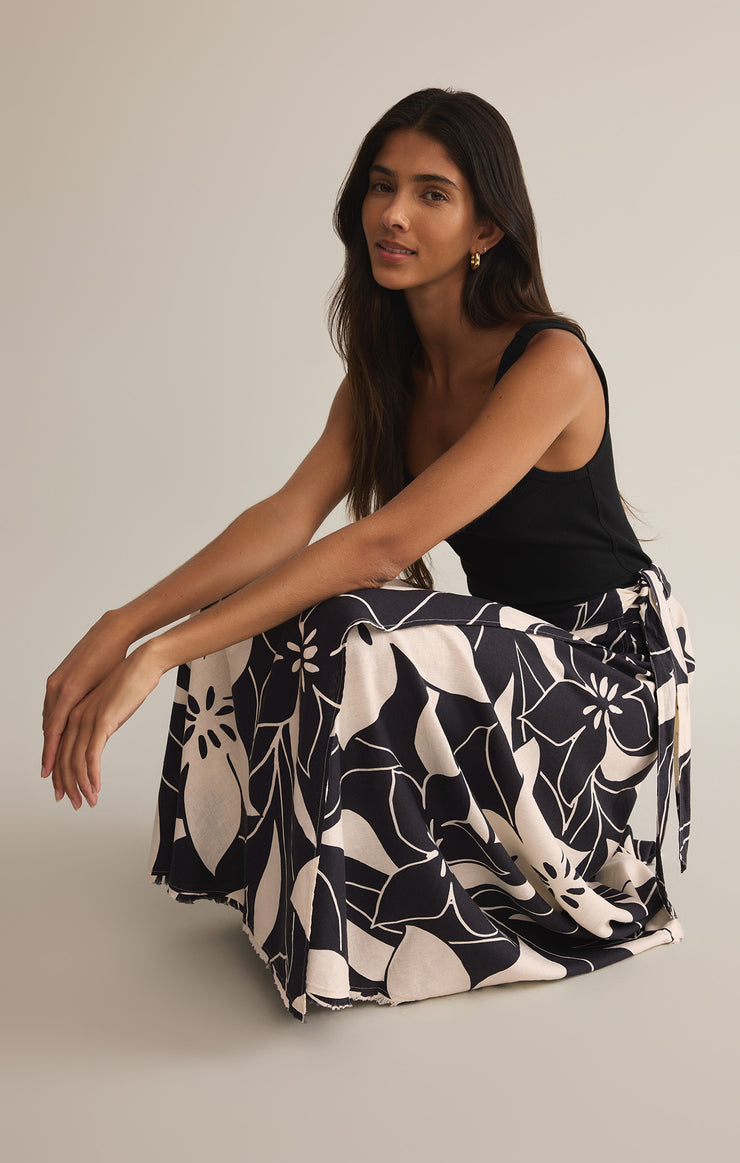 SALERNO MADERO WRAP SKIRT