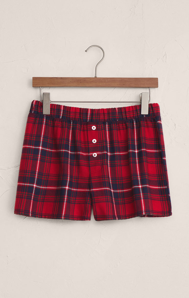 RIVER PLAID PJ SET