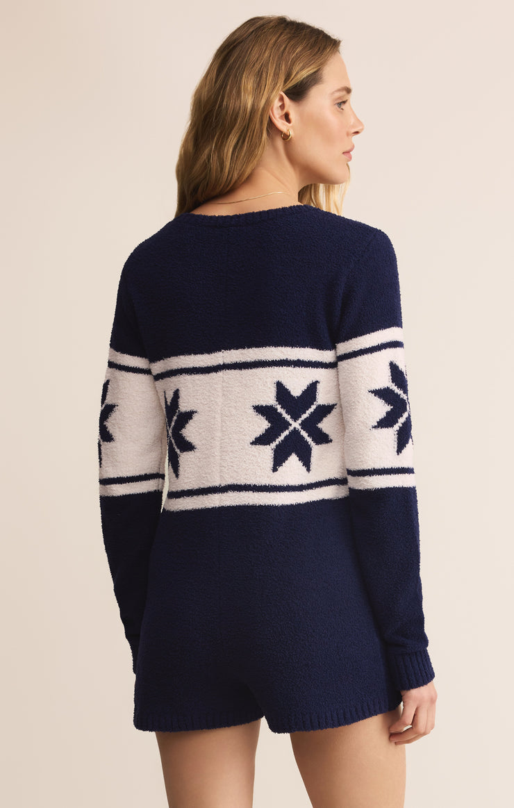 NORDIC PLUSH ROMPER