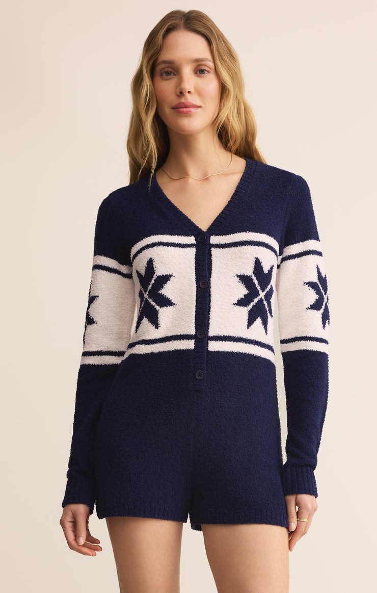 NORDIC PLUSH ROMPER