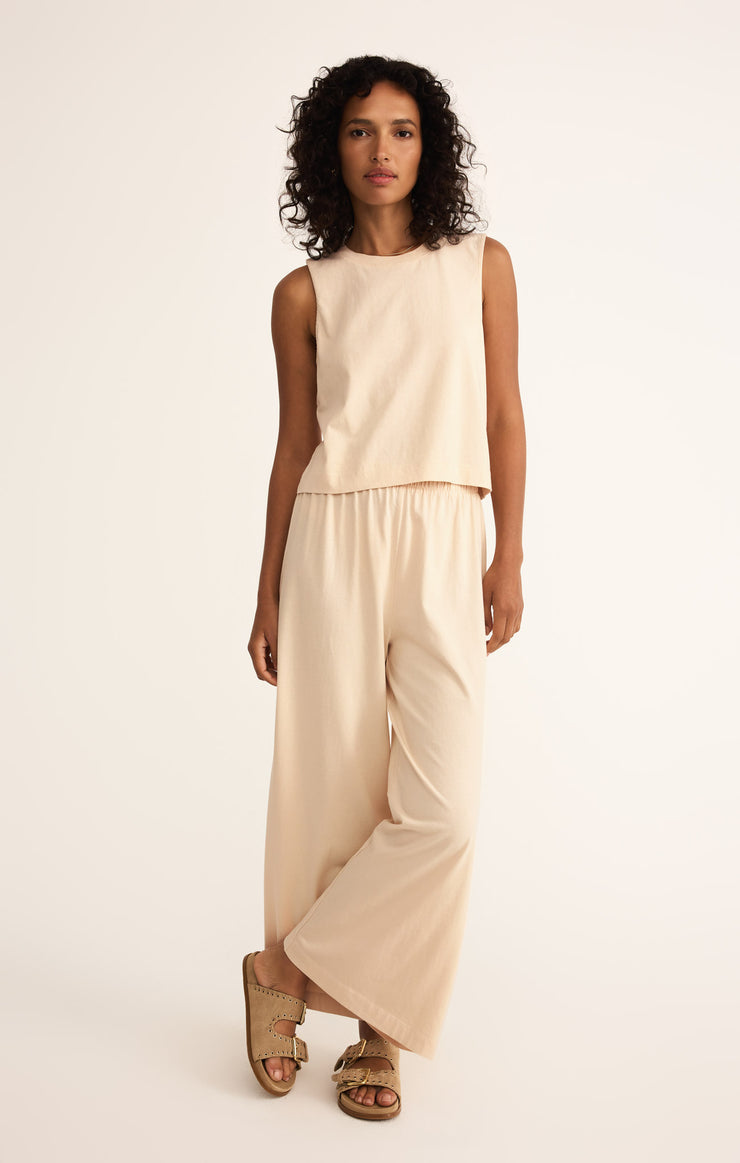 SCOUT JERSEY FLARE PANT