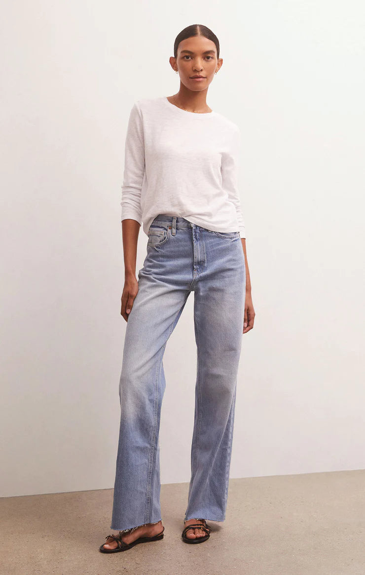 MODERN SLUB LONG SLEEVE TEE