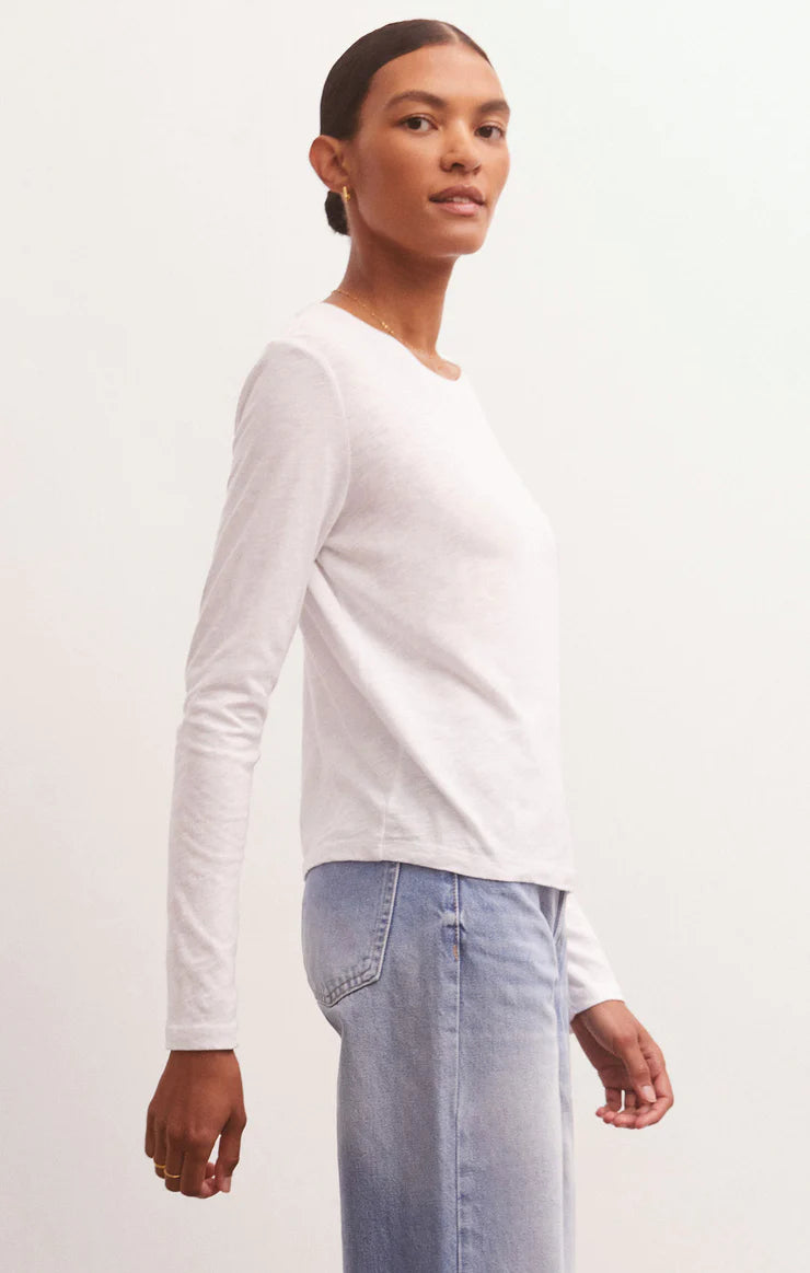 MODERN SLUB LONG SLEEVE TEE