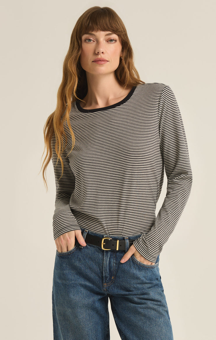 SAILOR LS STRIPE TOP