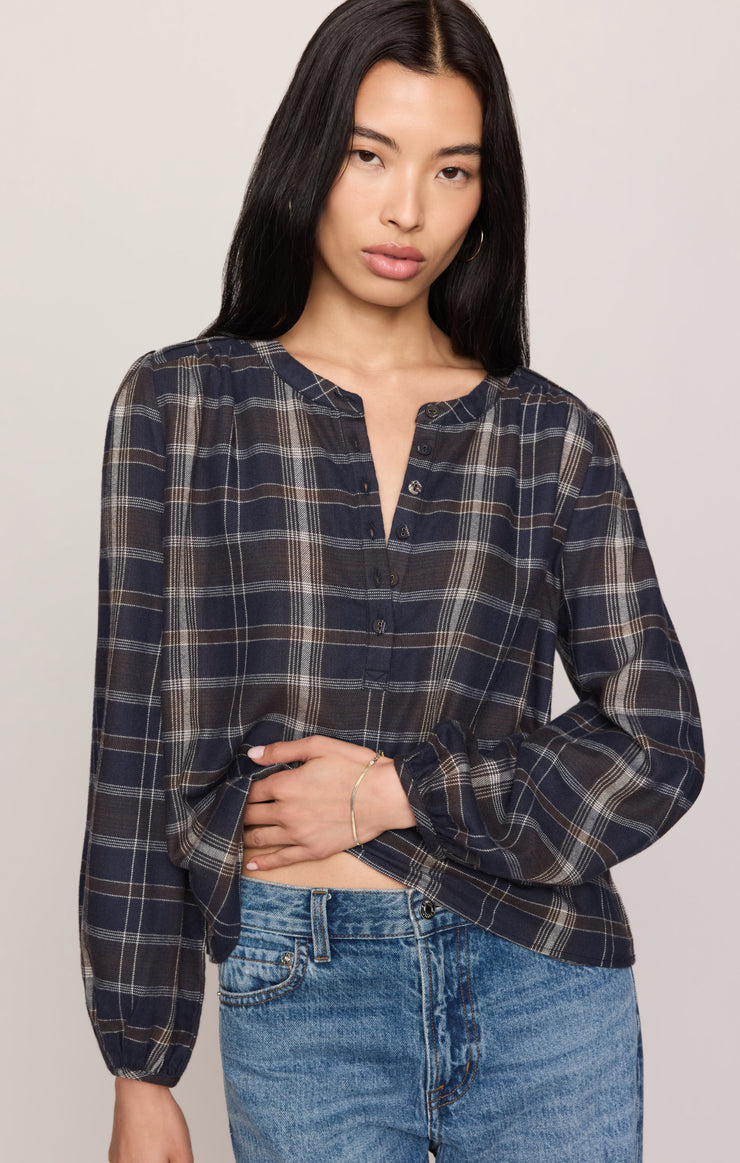 AUTUMN PLAID BUTTON UP