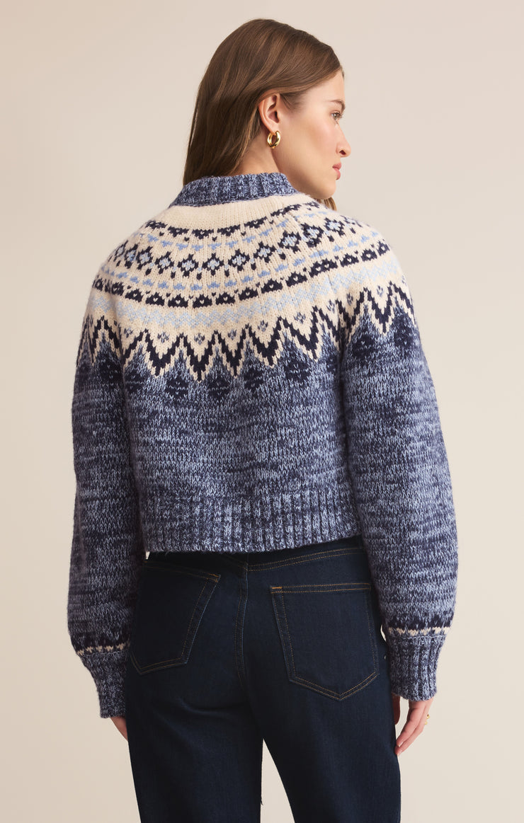 NORTH SEA FAIRISLE CARDI
