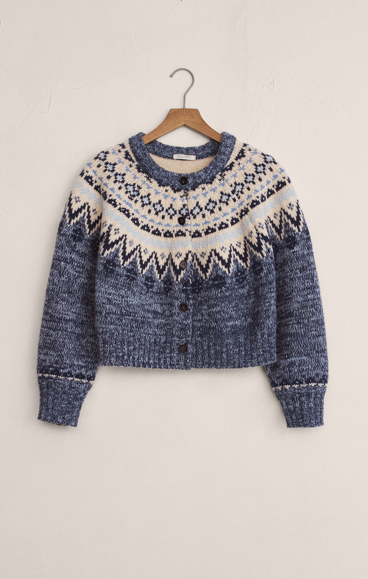 NORTH SEA FAIRISLE CARDI