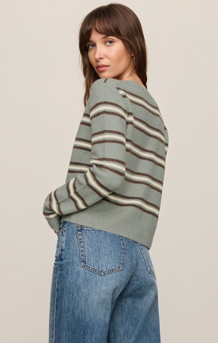 MEDINA STRIPE CARDI