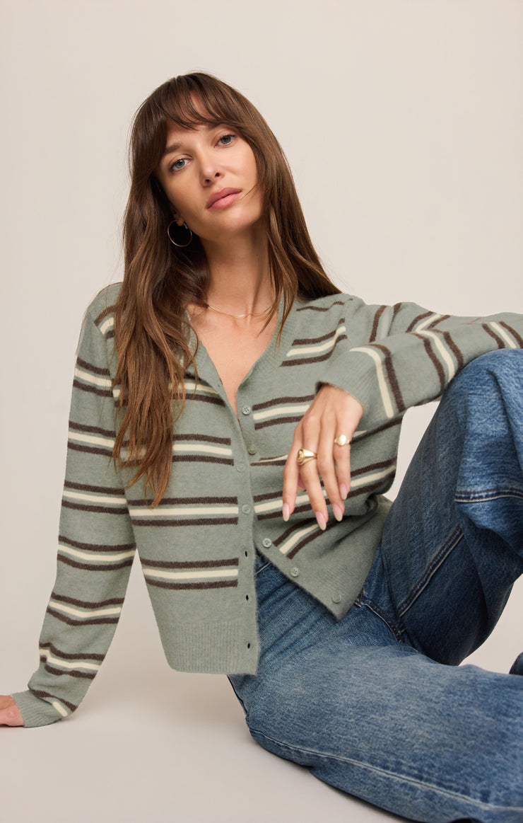 MEDINA STRIPE CARDI