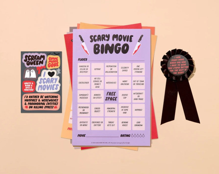 CHEESY MOVIE BINGO