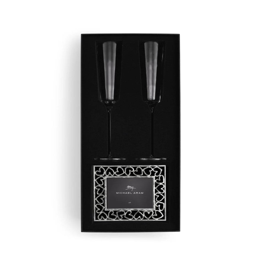 REFLECTIVE FLUTE & FRAME GIFT SET