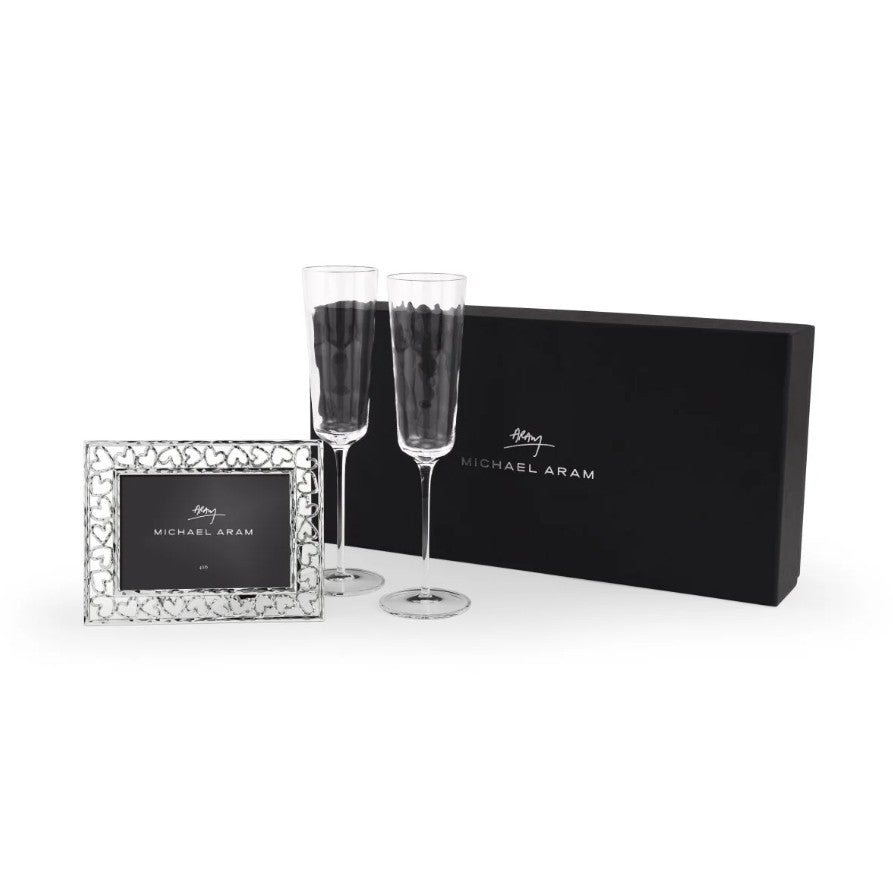 REFLECTIVE FLUTE & FRAME GIFT SET