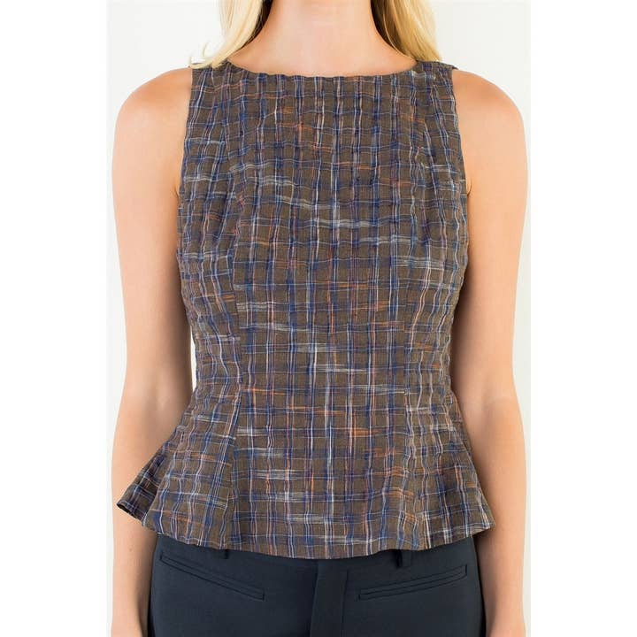 SS PEPLUM TOP