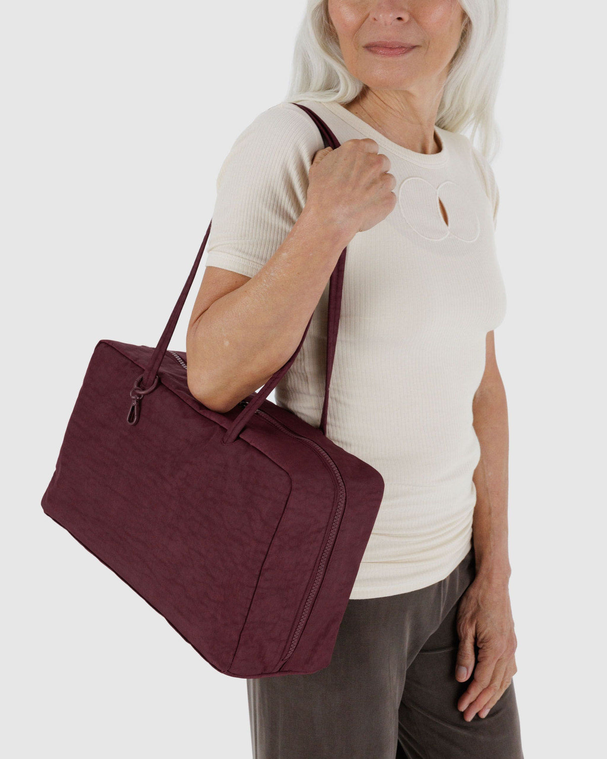 MED NYLON BOWLER BAG