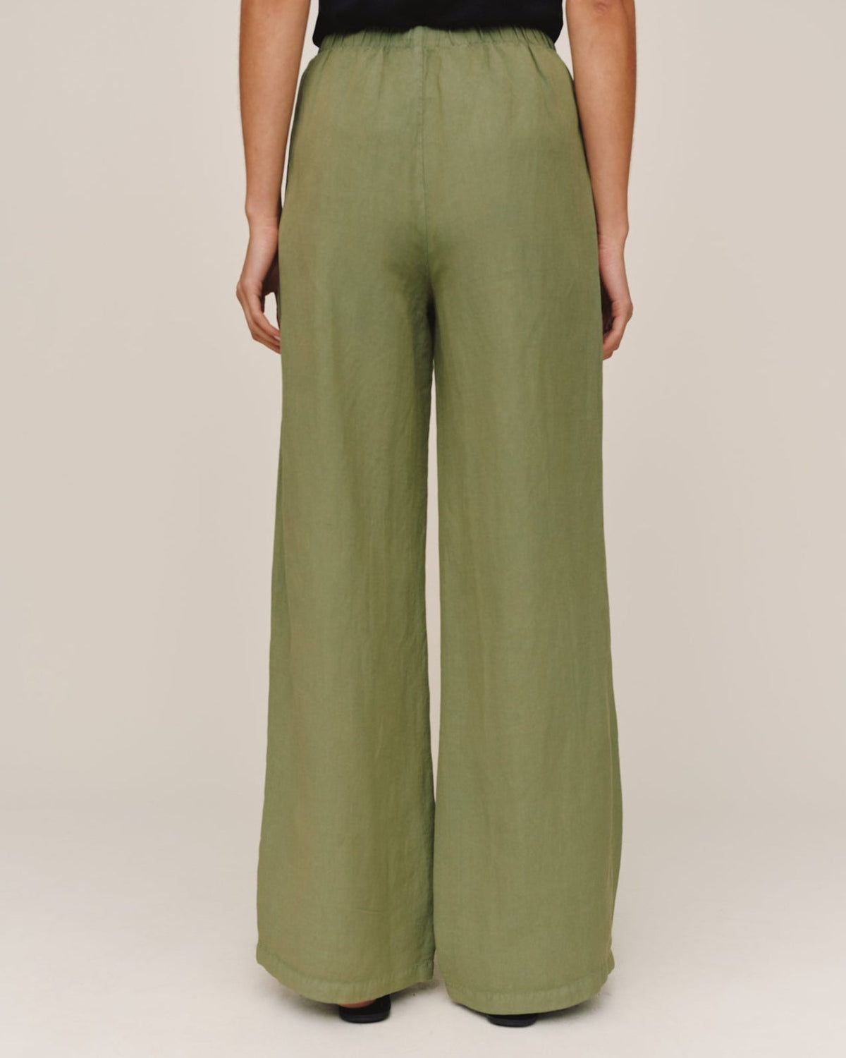 BEADED DRAWSTRING BEACH PANT