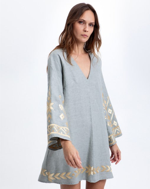 MINI BELL SLEEVE DRESS IOS