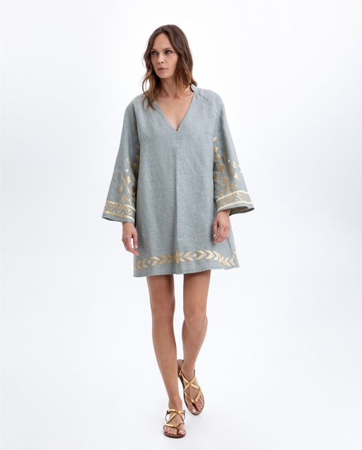 MINI BELL SLEEVE DRESS IOS