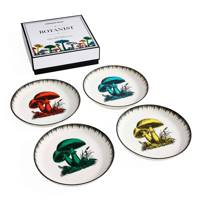 BOTANIST CANAPE PLATE SET