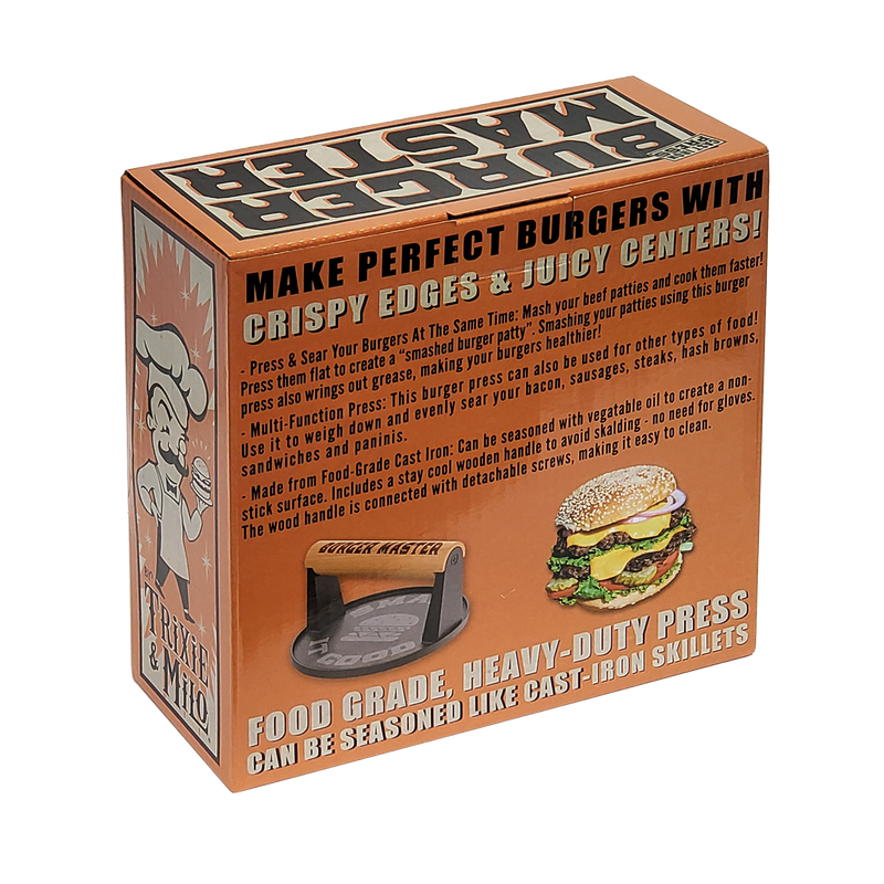 BURGER MASTER GRILL PRESS