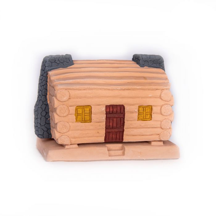 LOG CABIN W PINON NATURAL WOOD INCENSE