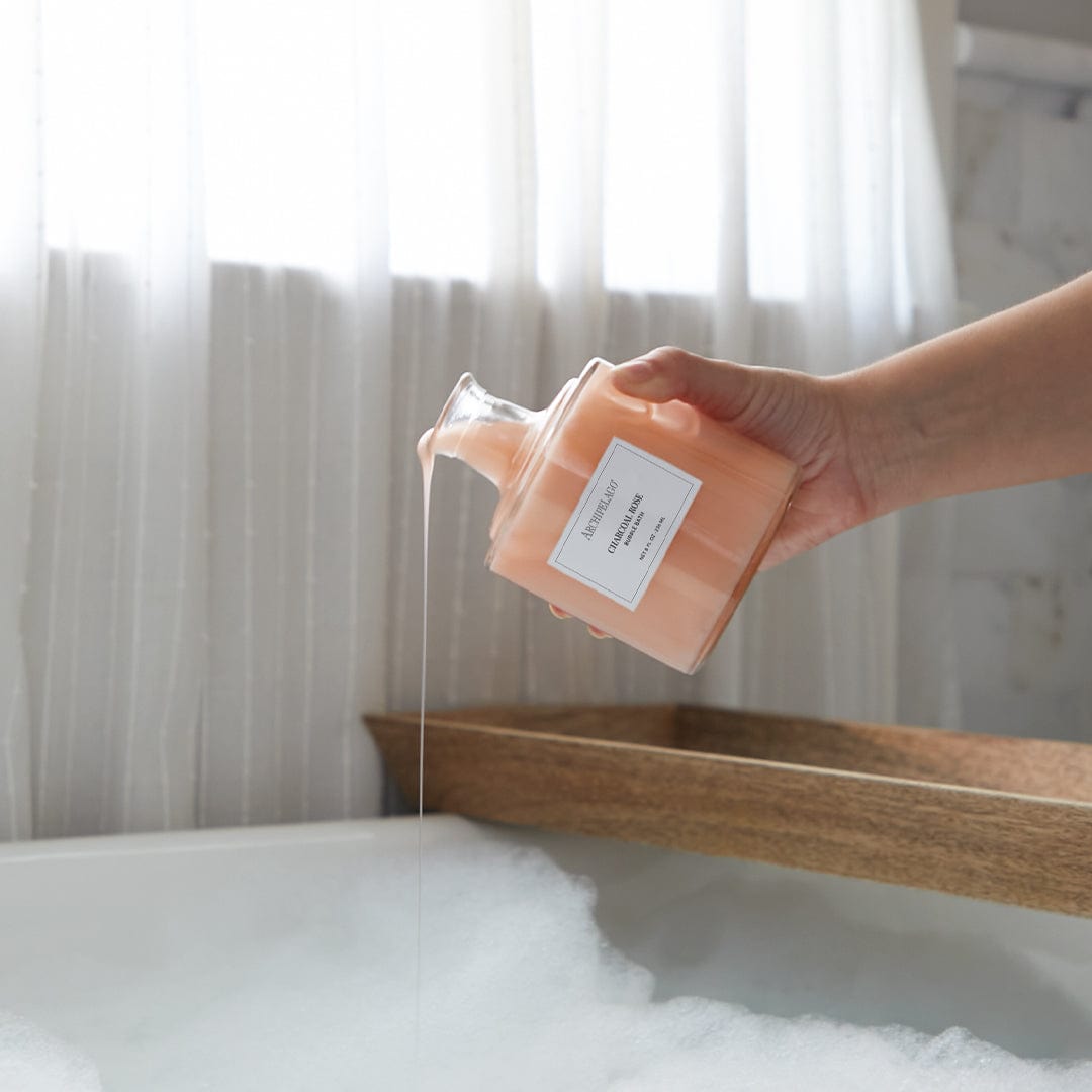 BUBBLE BATH CHARCOAL ROSE