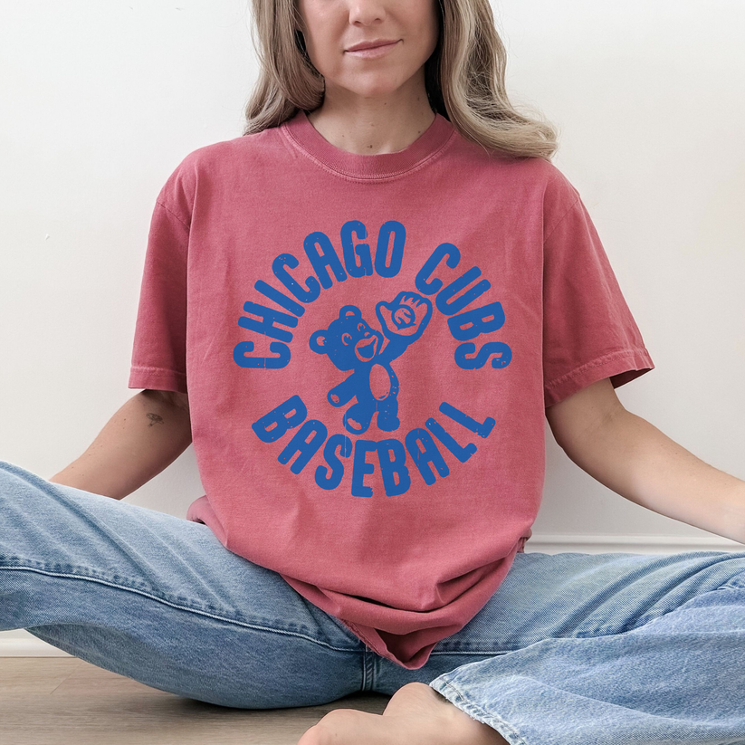 CUBS VINTAGE GRAPHIC TEE