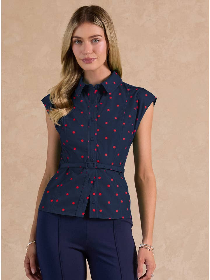 POLKA DOT SHIRT