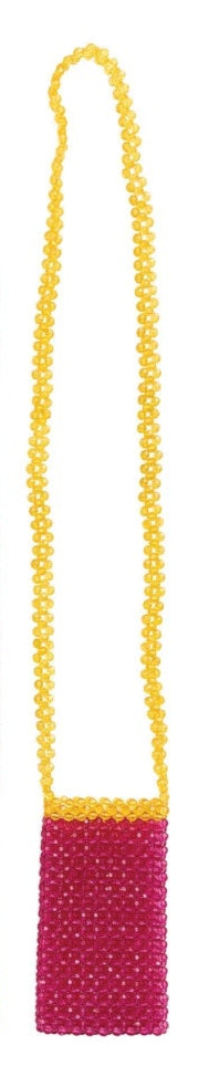 ACRYLIC TWO-TONE PHONE CROSSBODY