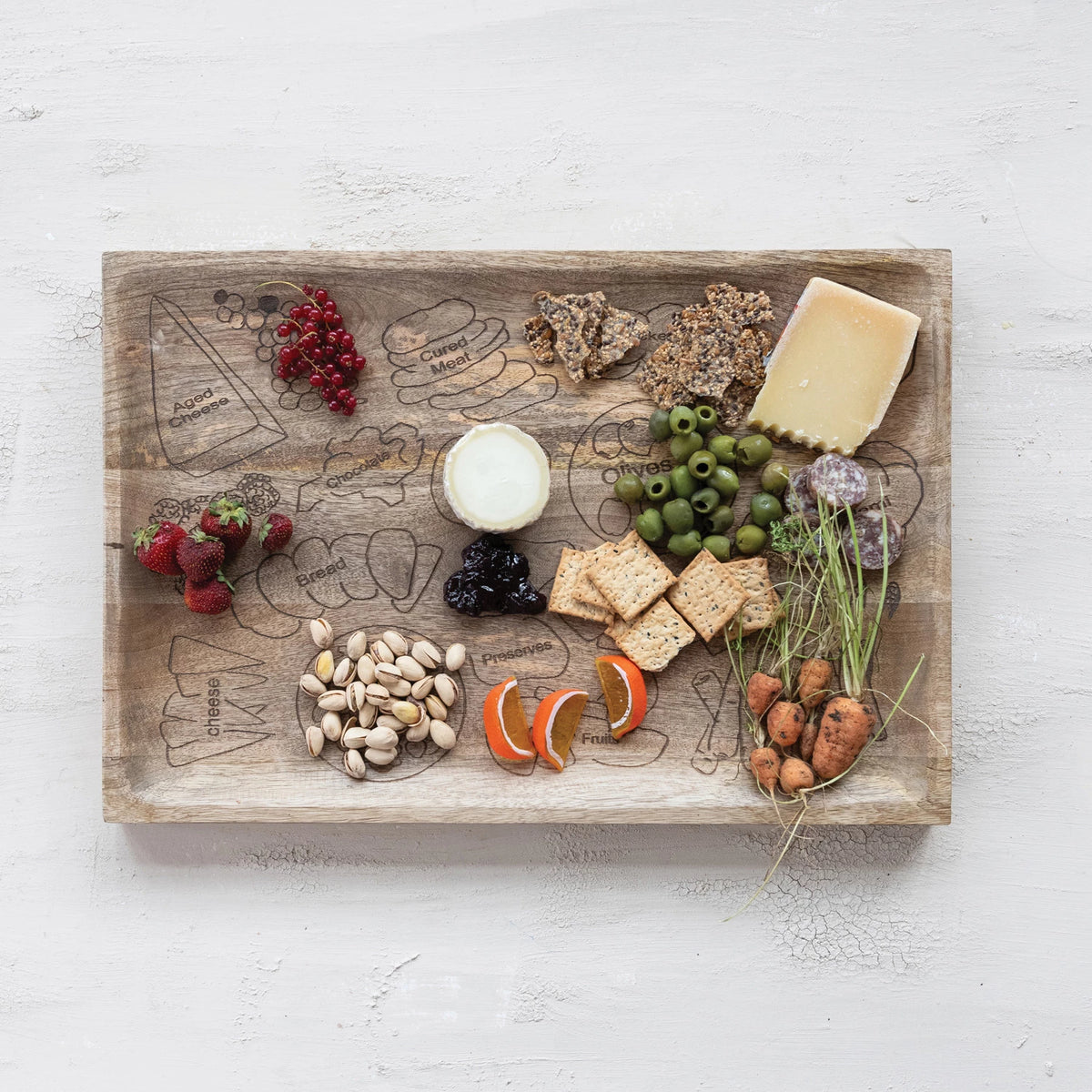 ETCHED CHARCUTERIE BOARD