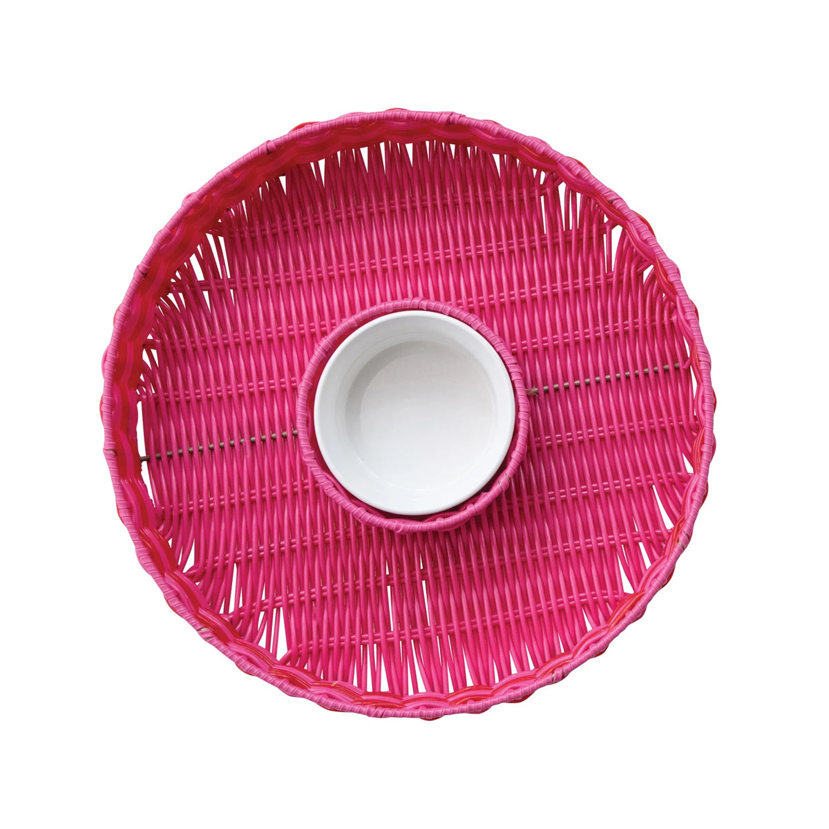 WOVEN PLASTIC CHIP &amp; DIP