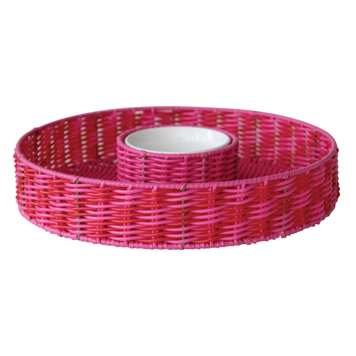WOVEN PLASTIC CHIP &amp; DIP