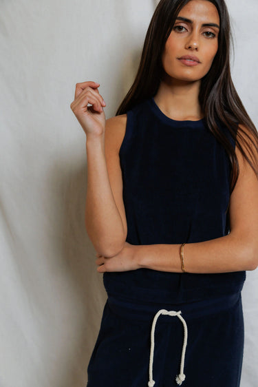 ESTHER TERRY HIGH NECK TANK