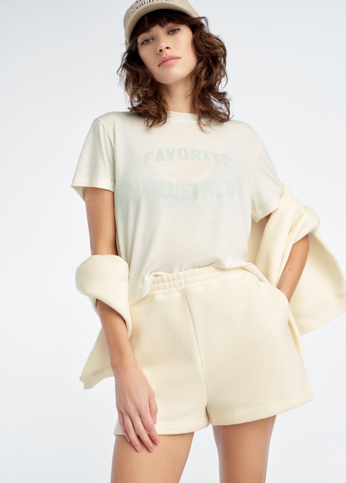 CROPPED FAVORITE DAUGHTER TEE