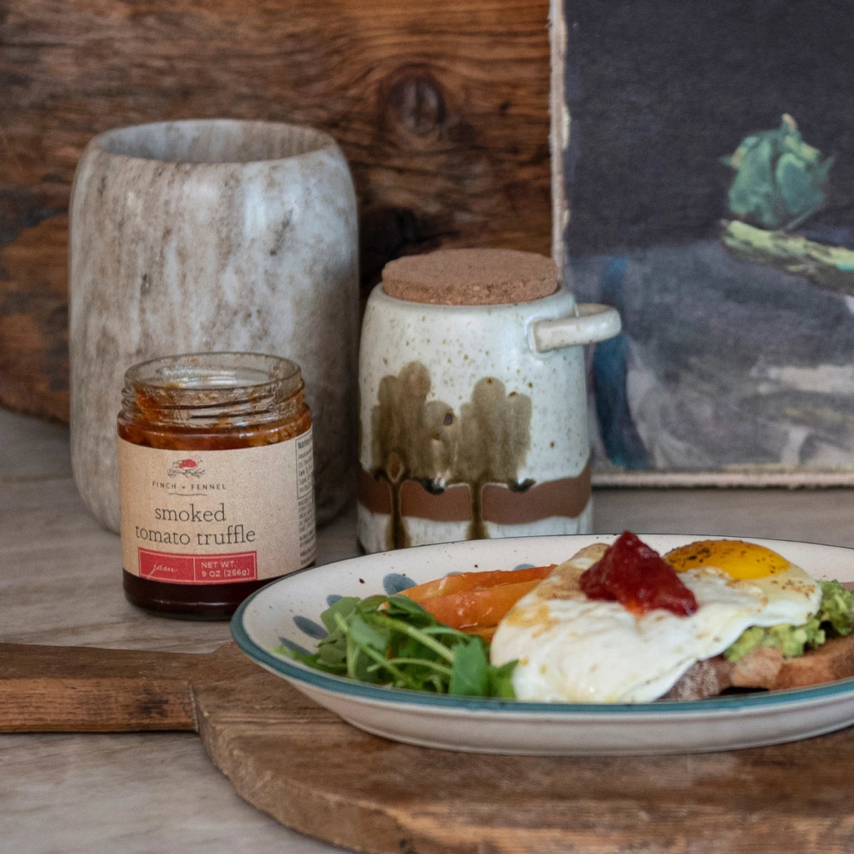 SMOKED TOMATO TRUFFLE JAM