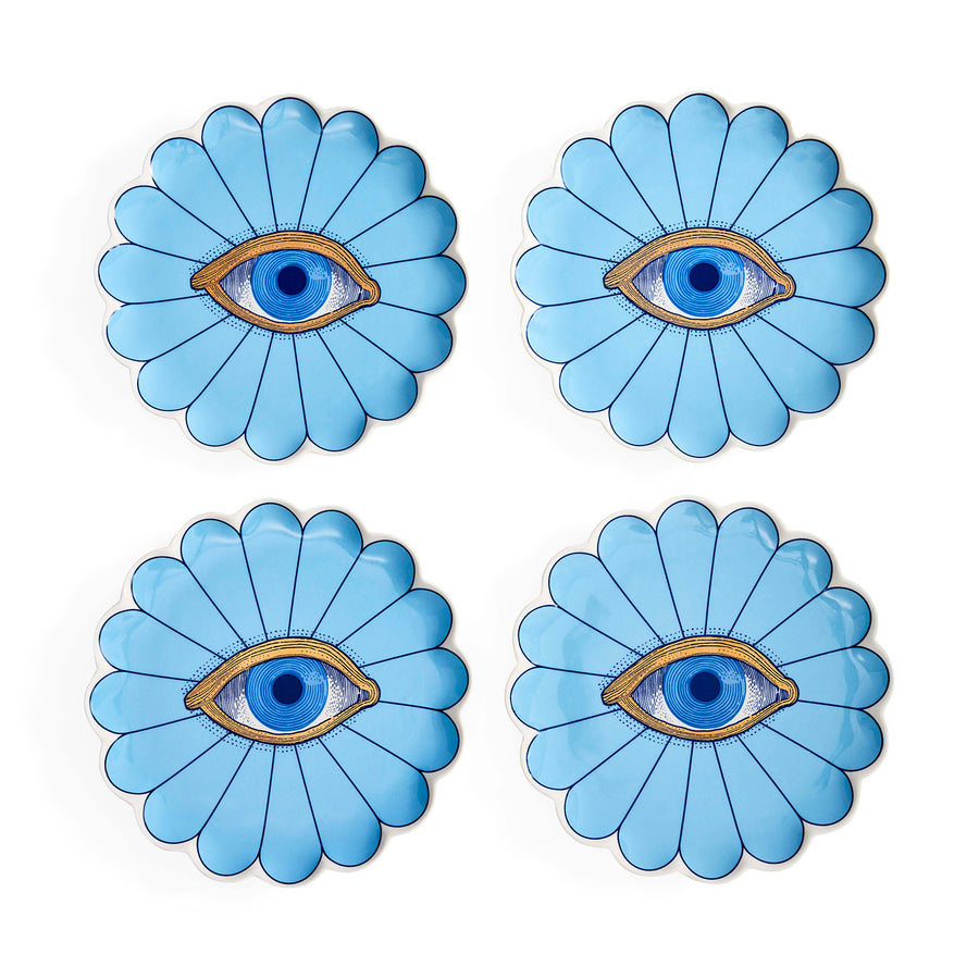 FLEUR CANAPE PLATE SET